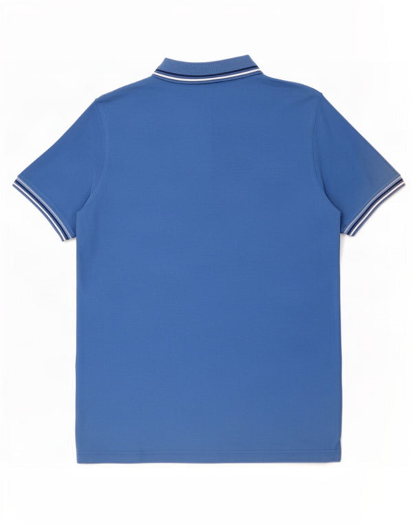 Polo da uomo Lotto 3XL in cotone blu