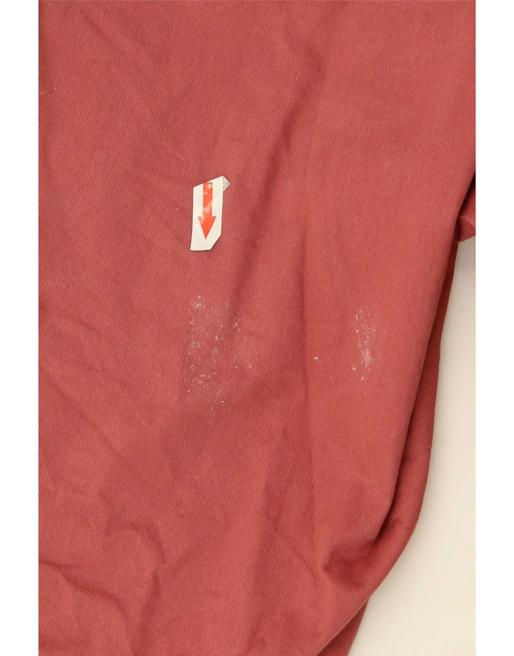 Pantaloncini chino da uomo Marks & Spencer W38 XL cotone rosso
