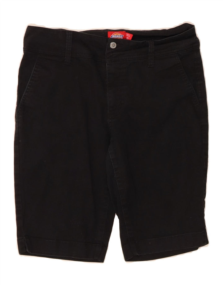 DICKIES Womens Chino Shorts US 5 Small W27  Black Cotton Vintage Dickies and Second-Hand Dickies from Messina Hembry 