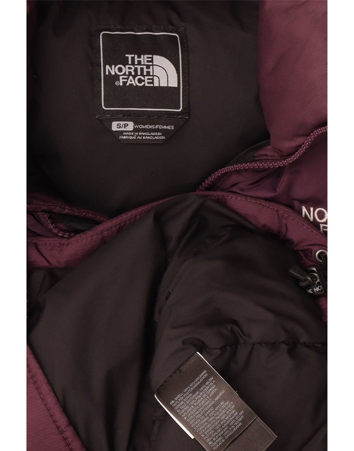 Gilet imbottito oversize da donna The North Face UK 10 piccolo poliestere bordeaux