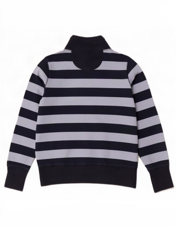 Felpa da donna Marks & Spencer UK 14 Large Navy Blue Striped