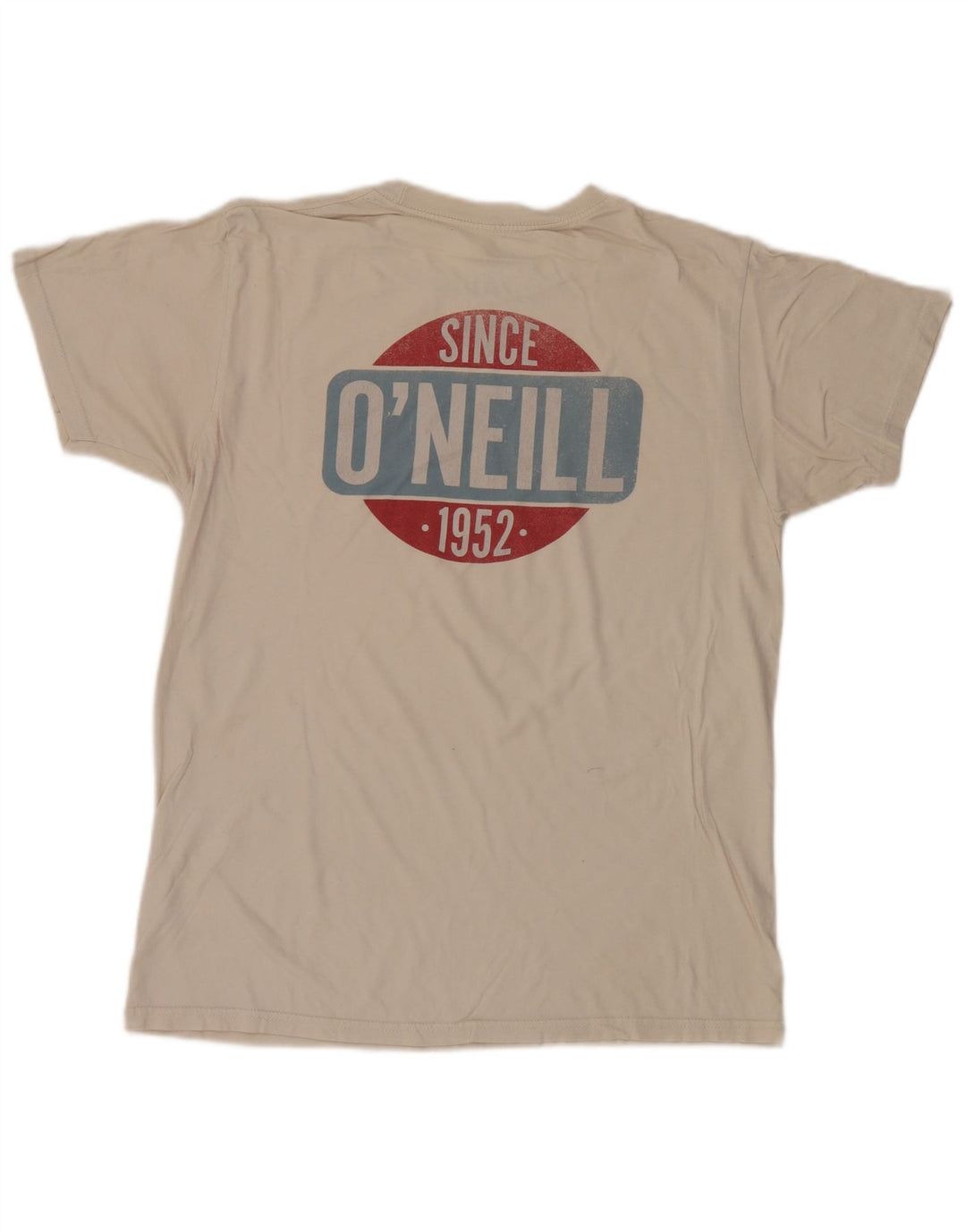 T-shirt grafica da uomo O'Neill Modern Fit Top in cotone bianco medio