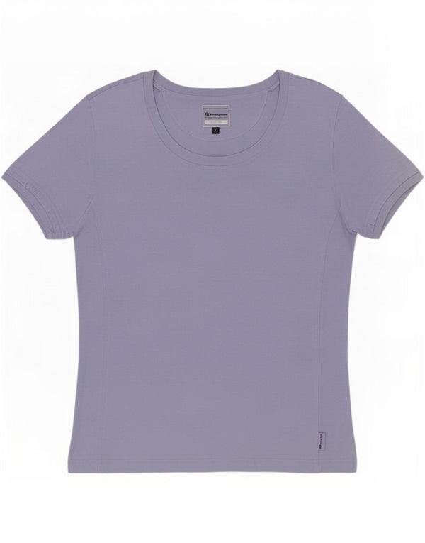 Maglietta Champion da donna Easy Fit, taglia UK 18 XL, cotone viola