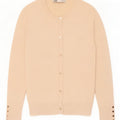 Maglione cardigan da donna Zara UK 12 Viscosa beige medio