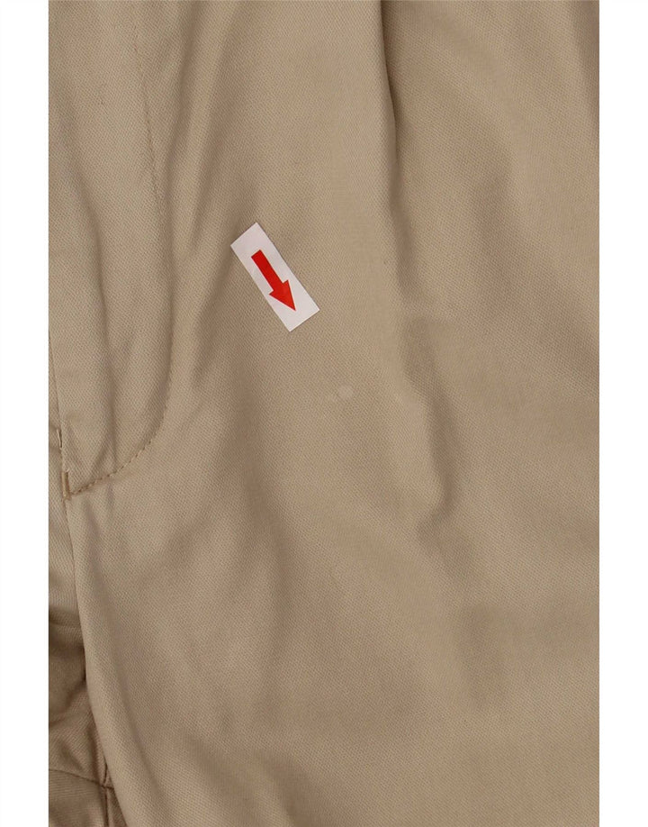Pantaloni chino con pegging da uomo Marks & Spencer W34 L31 Lyocell beige