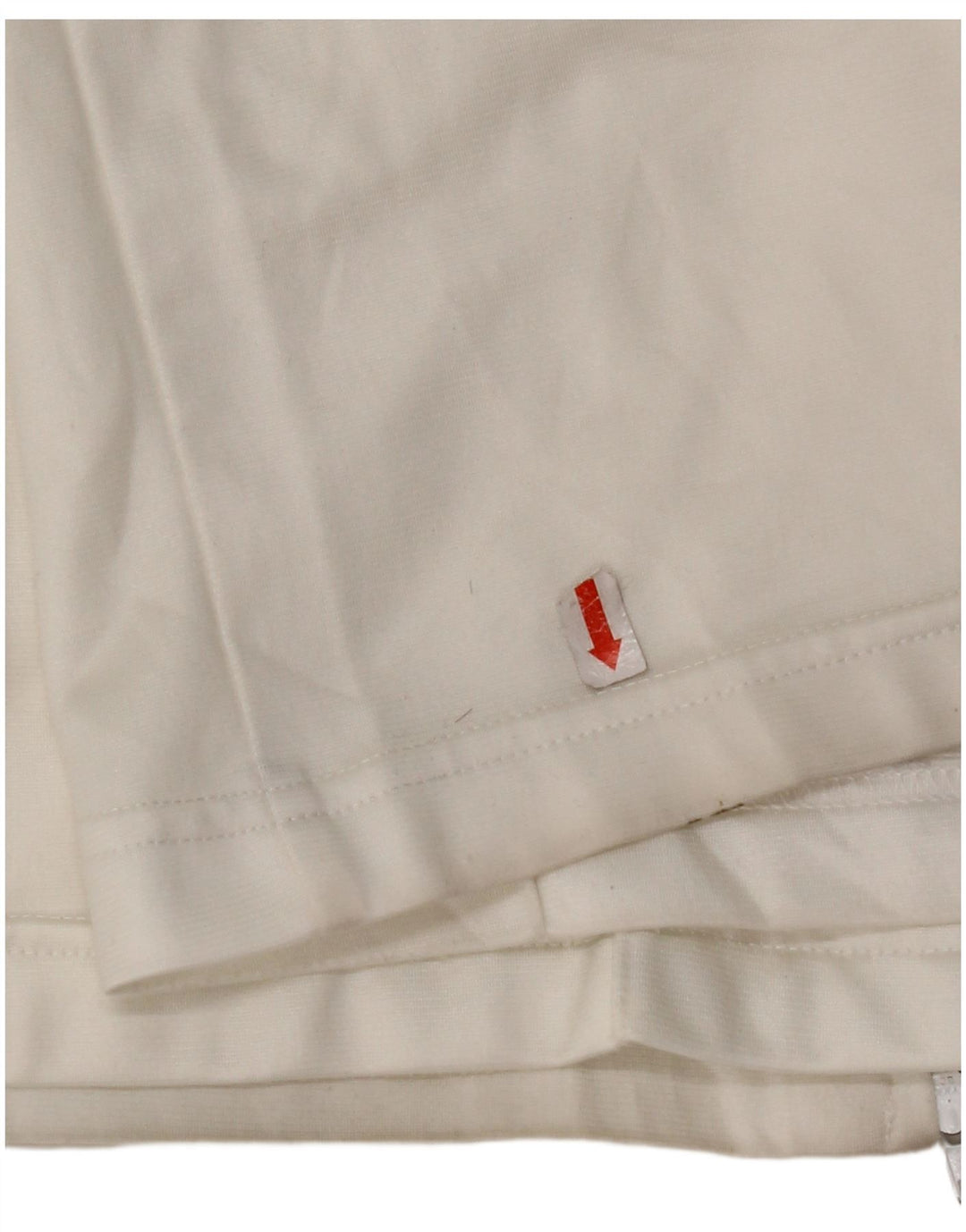 Pantaloni da tuta da uomo ADIDAS poliestere bianco medio