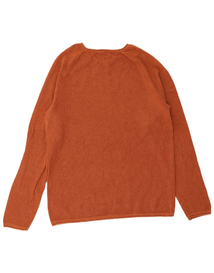 Jack & Jones Maglione da uomo con scollo a barca XL Marrone