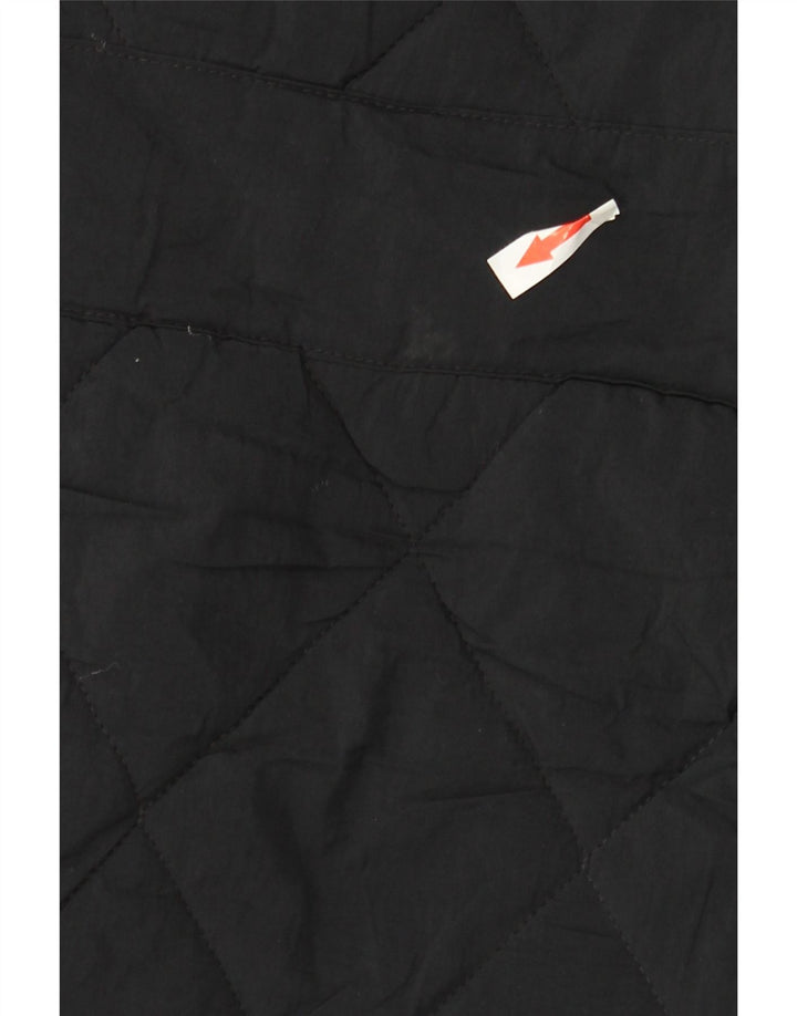 Giacca imbottita oversize con cappuccio da donna Marks & Spencer UK 8 piccola nera