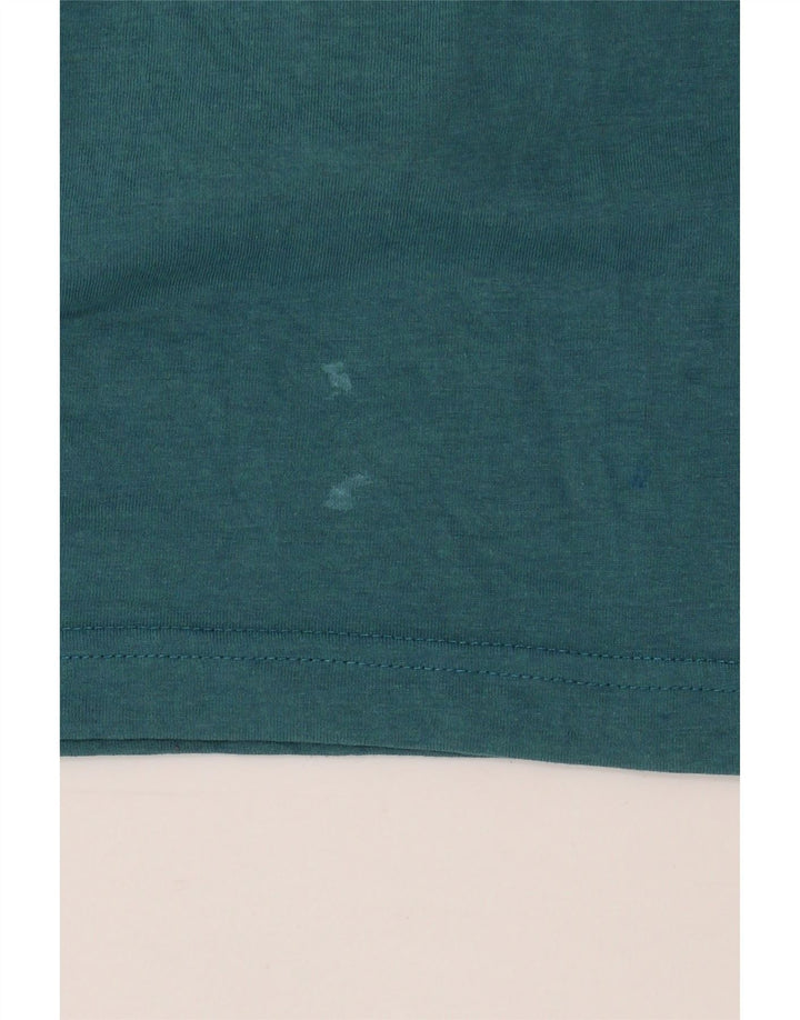 T-shirt grafica da uomo Penguin Top XL in cotone blu