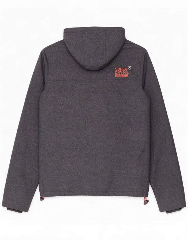 Giacca a vento con cappuccio da donna Superdry Windcheater UK 6 XS Blu navy