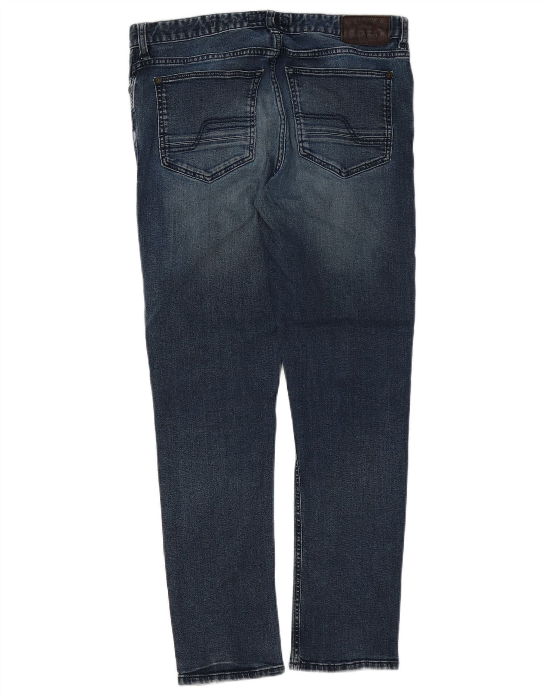 Jeans slim dritti da uomo Fat Face W32 L28 cotone blu