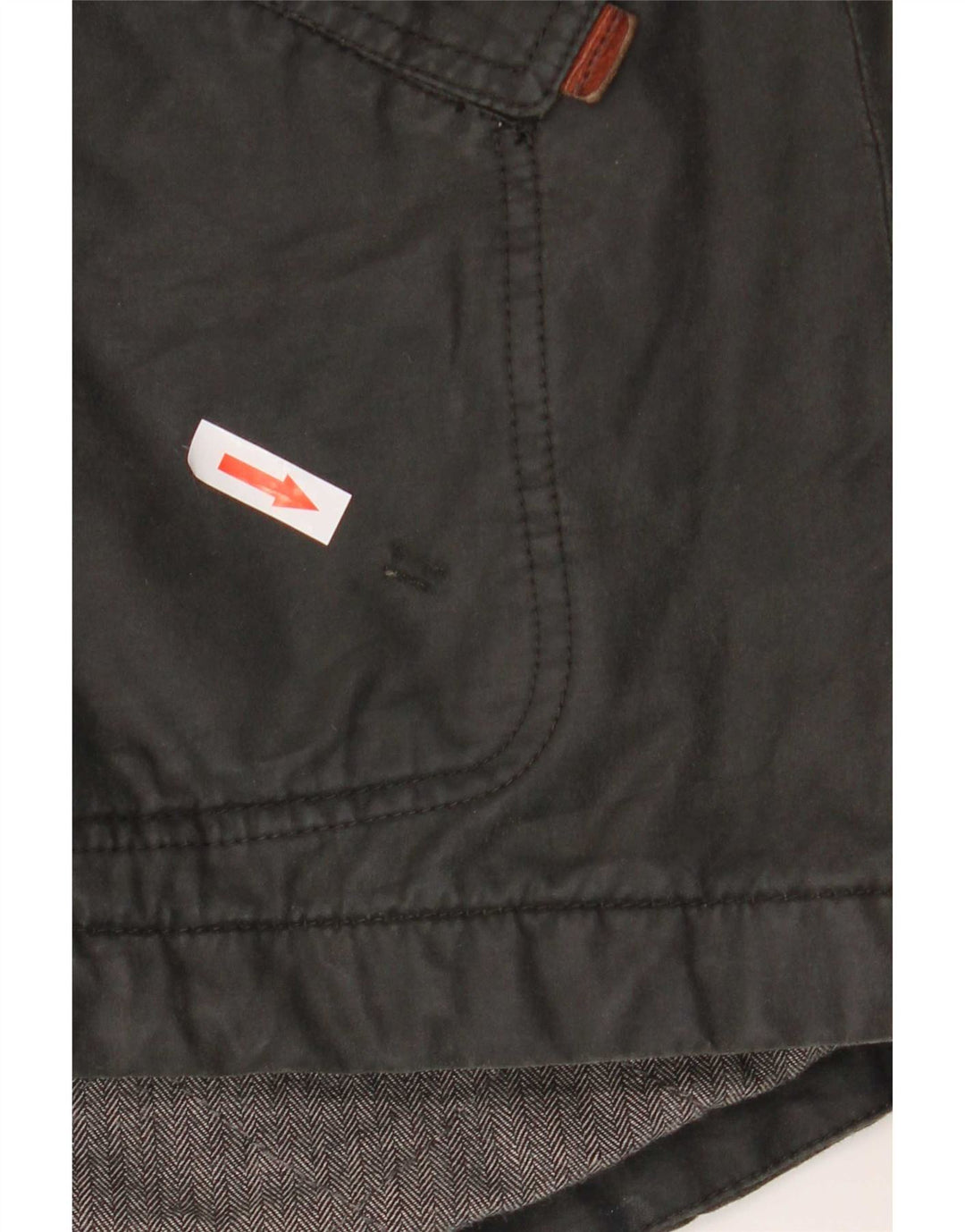 Giacca Parka con cappuccio da donna Fat Face UK 12 Cotone grigio medio