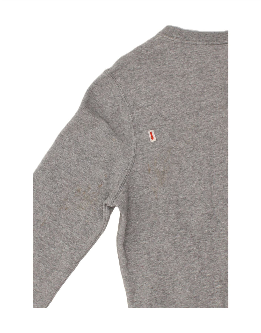 Felpa con grafica NIKE per ragazzi 13-14 anni XL in cotone grigio