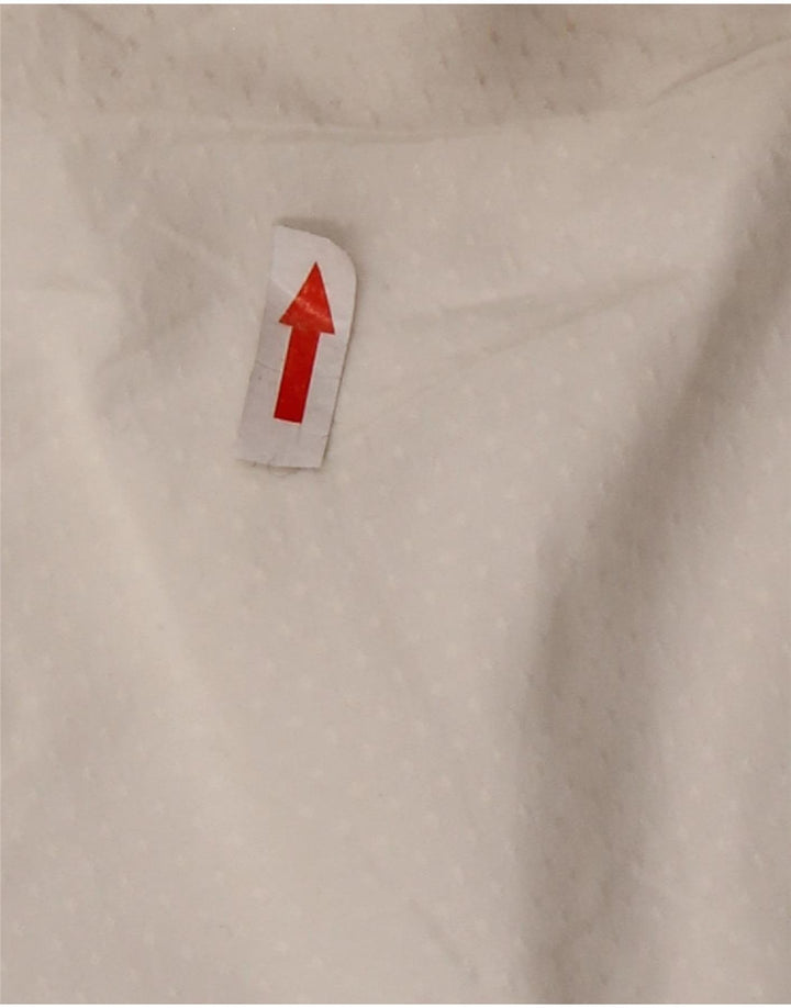 Camicetta da donna EDDIE BAUER UK 10 Small nylon maculato bianco