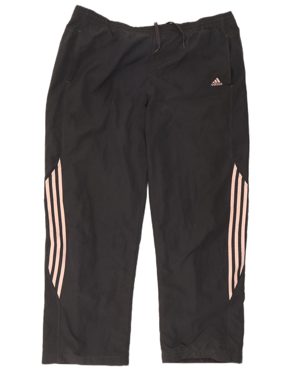 Pantaloni da tuta da donna Adidas UK 18 XL nylon nero