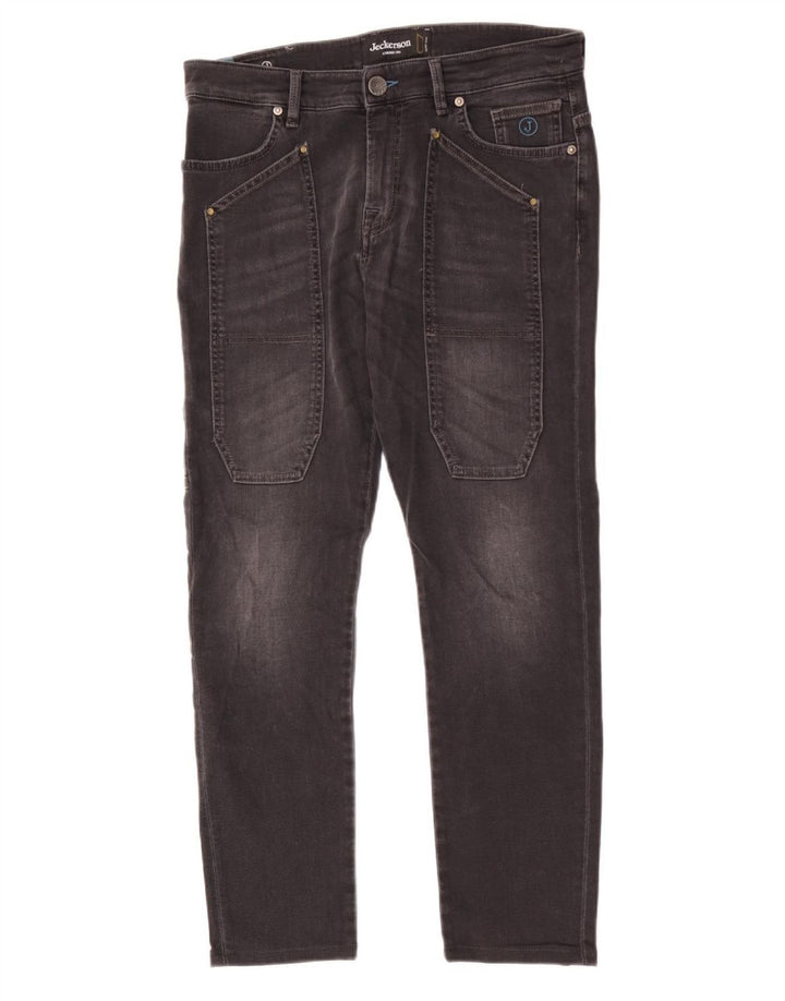 Jeans slim da uomo Jeckerson W32 L28 neri