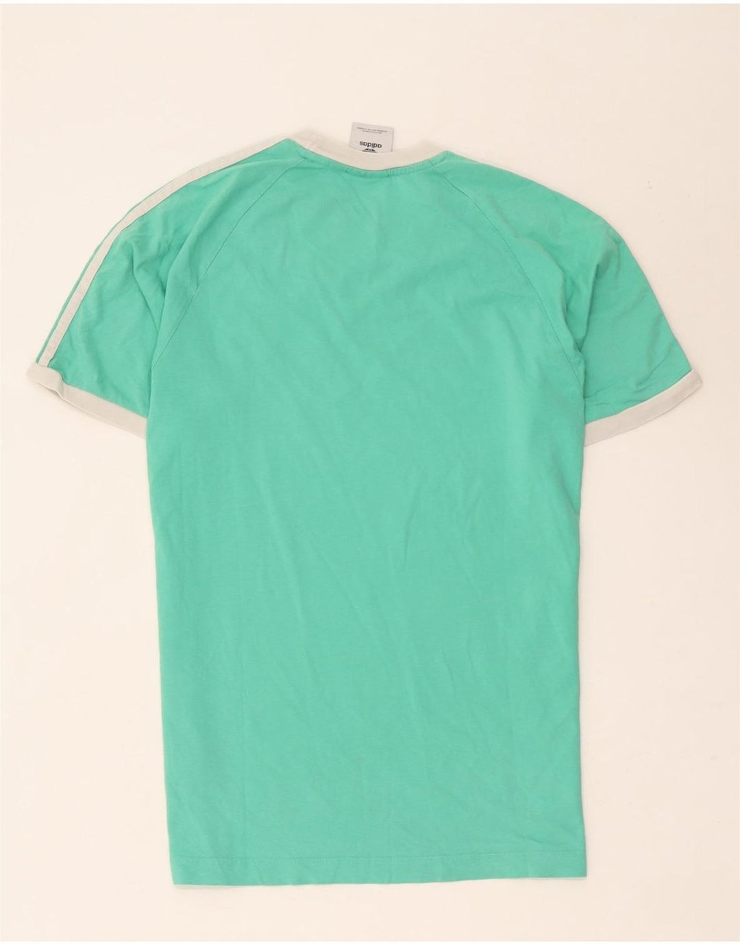T-shirt da uomo Adidas Top in cotone verde medio