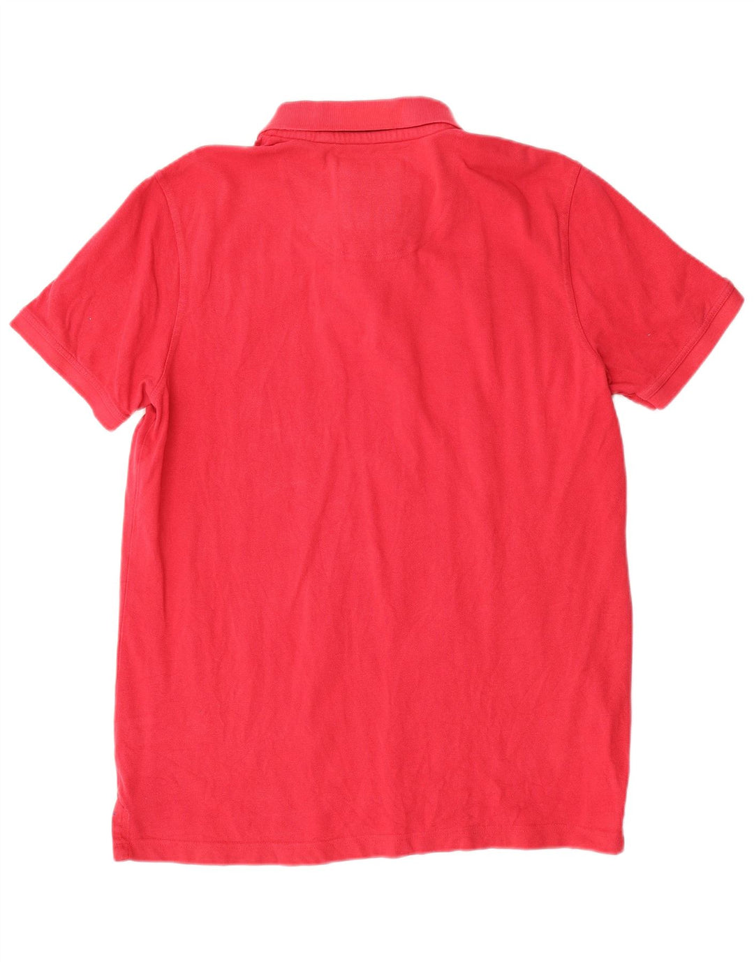 Crew Clothing Polo da uomo grande in cotone rosso