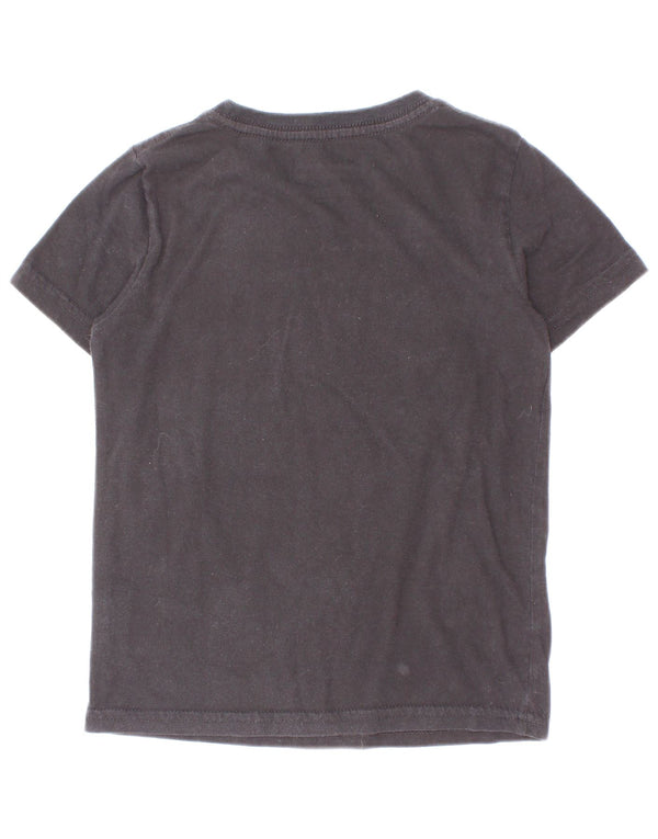 T-shirt grafica Champion da bambino, 4-5 anni, in cotone nero