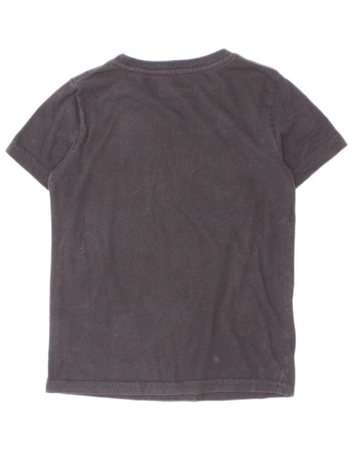 T-shirt grafica Champion da bambino, 4-5 anni, in cotone nero