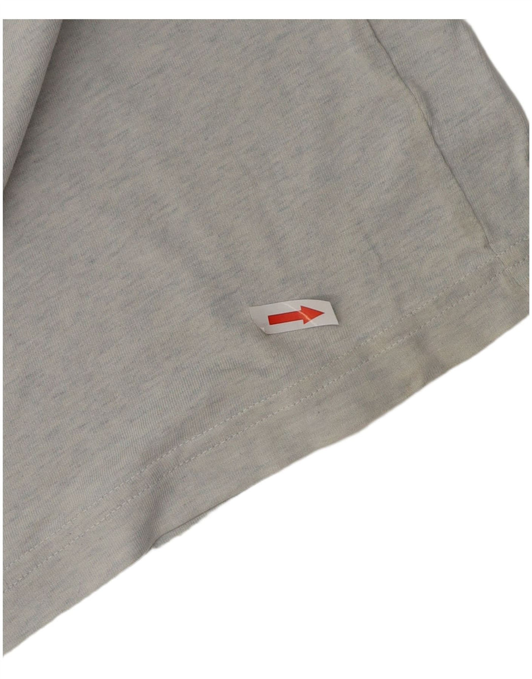 Crew Clothing T-shirt da uomo Top in cotone grigio medio