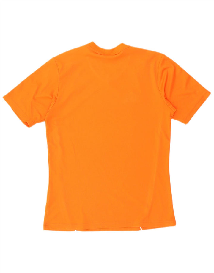 Maglietta Adidas Climalite da uomo XS arancione