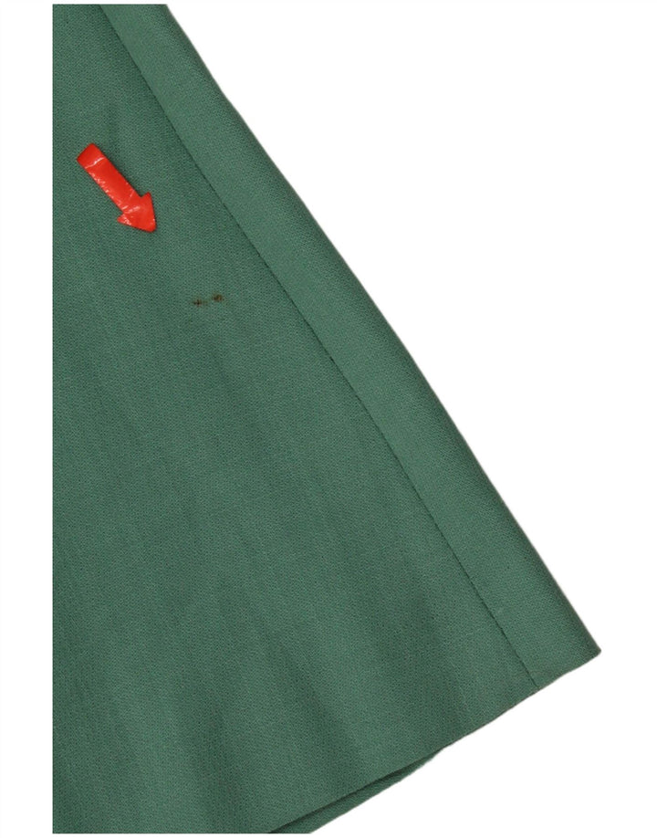 Set vintage da donna a 1 bottone e 2 pezzi UK 12 medio W28 acetato verde