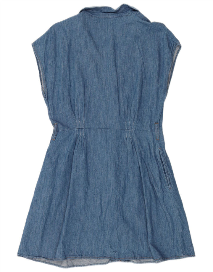 Abito in denim da donna Zara UK 14 Blu medio