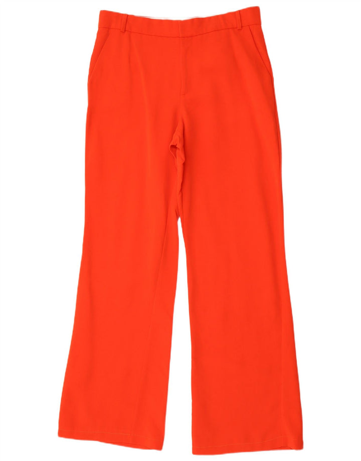 Pantaloni chino bootcut da donna Zara grandi W30 L33 rossi