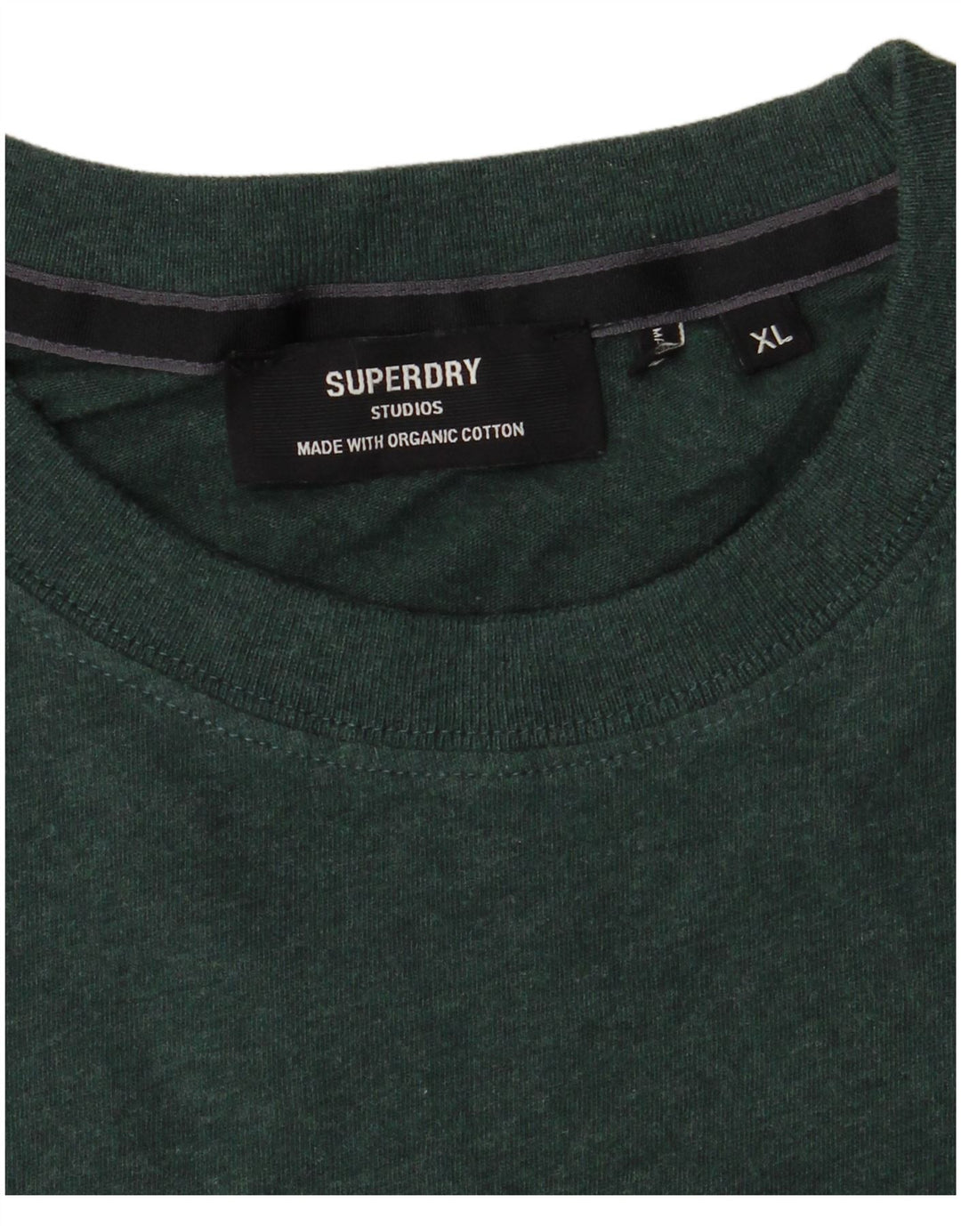 T-shirt da uomo Superdry Top XL in cotone verde