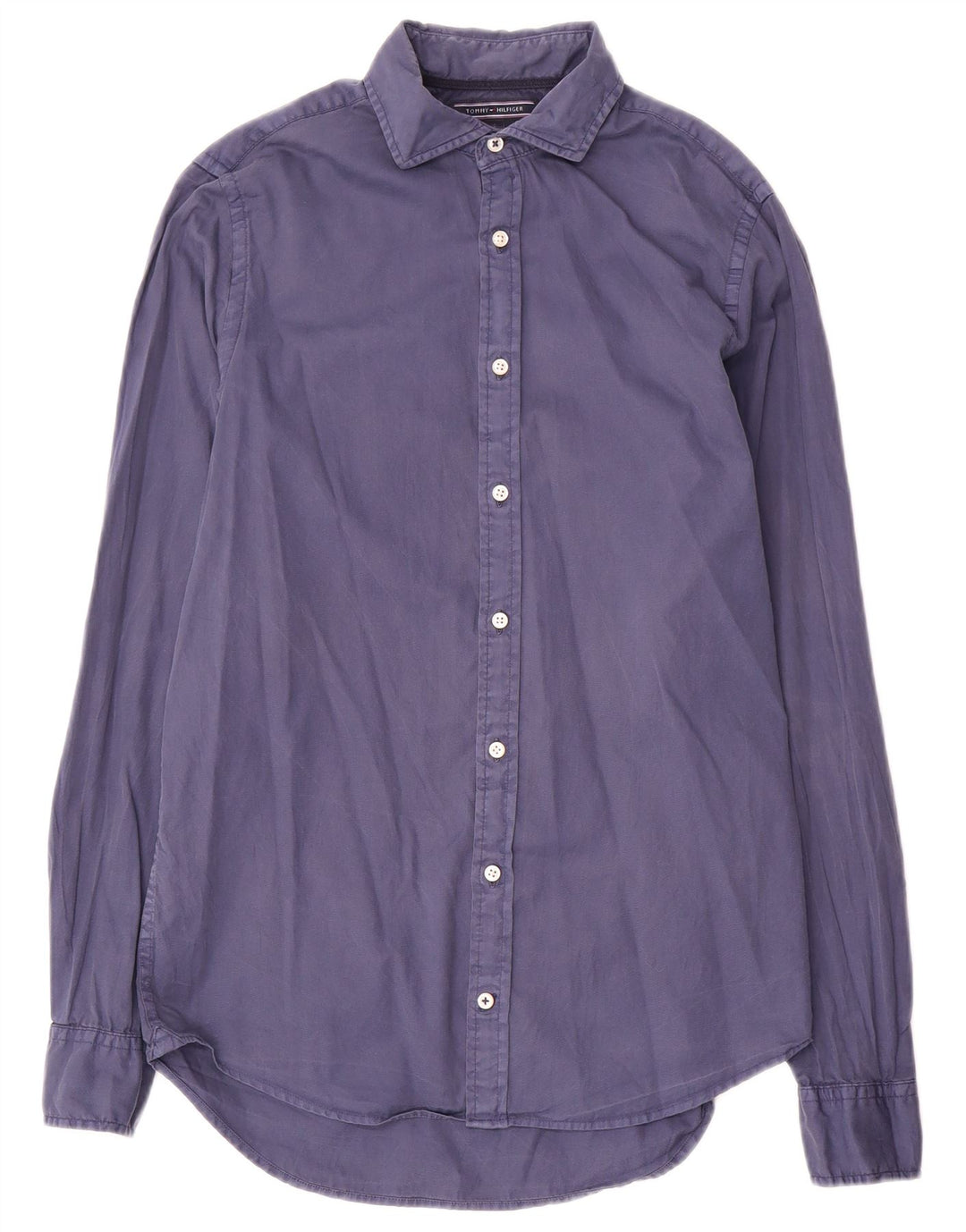 Camicia slim fit da uomo Tommy Hilfiger piccola blu