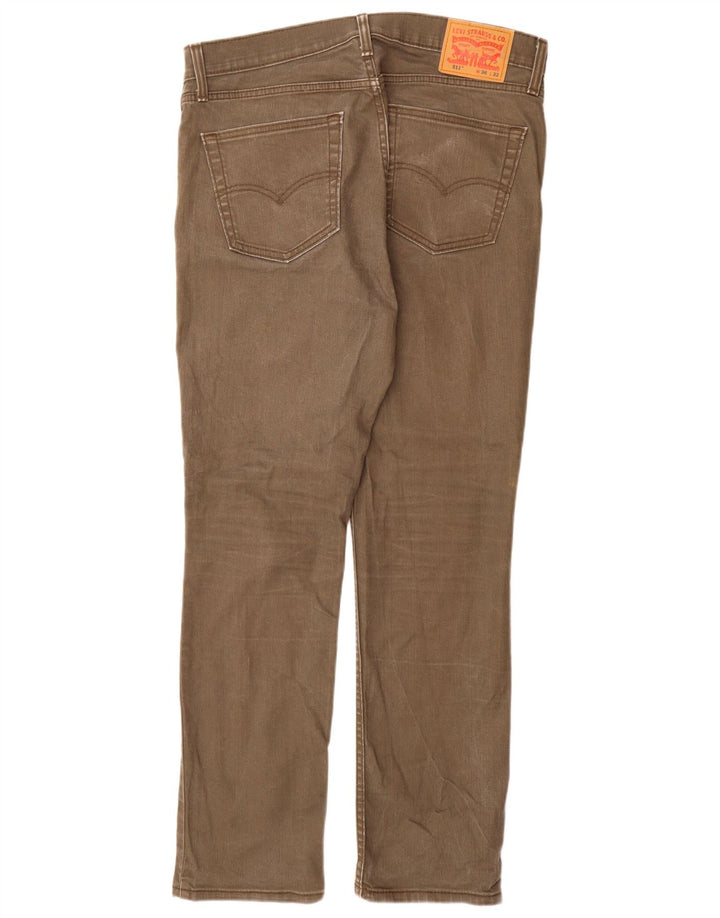 Jeans Levi's Uomo 511 Slim W36 L32 Cotone Grigio