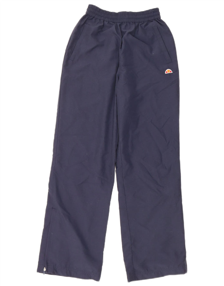 Pantaloni della tuta da bambina Ellesse 9-10 anni in poliestere blu navy