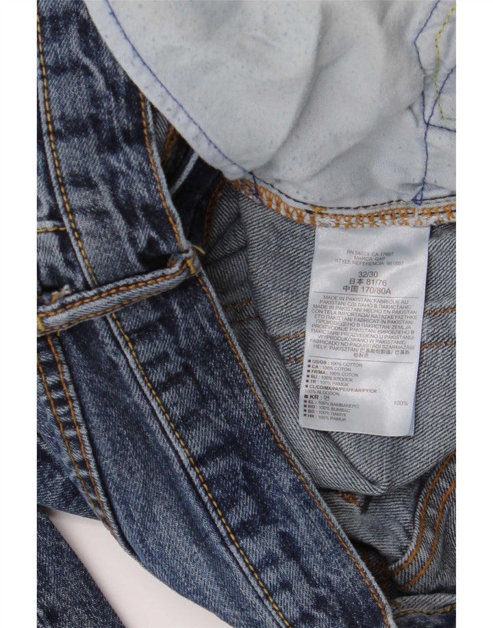 Jeans dritti da uomo Gap W32 L30 cotone blu