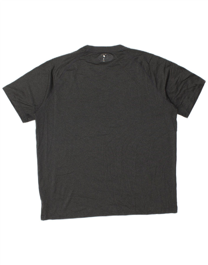 T-shirt da uomo Under Armour grande nera