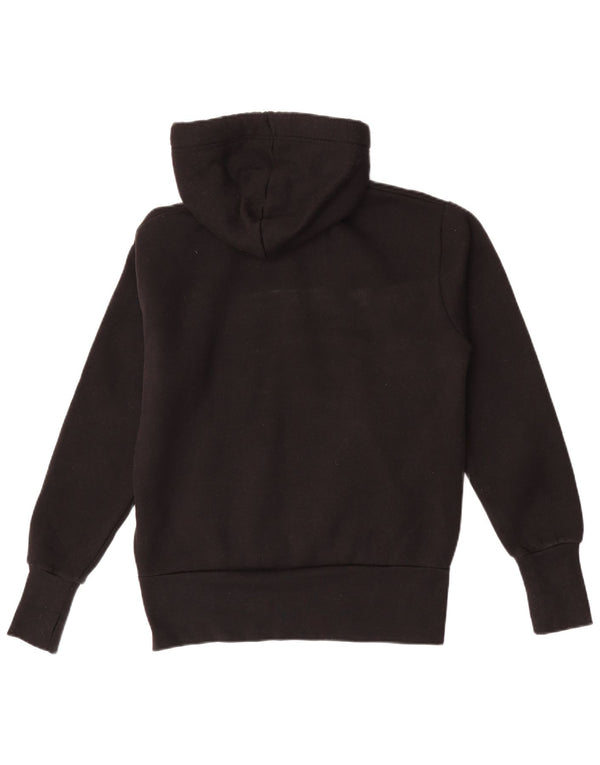Maglione con cappuccio grafico da donna Bench UK 12 cotone nero medio