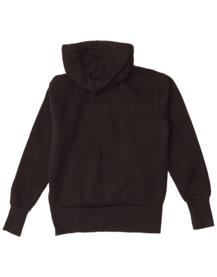 Maglione con cappuccio grafico da donna Bench UK 12 cotone nero medio