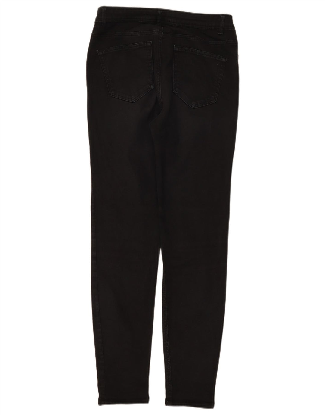 Jeans skinny da donna ZARA EU 38 piccoli W28 L28 neri