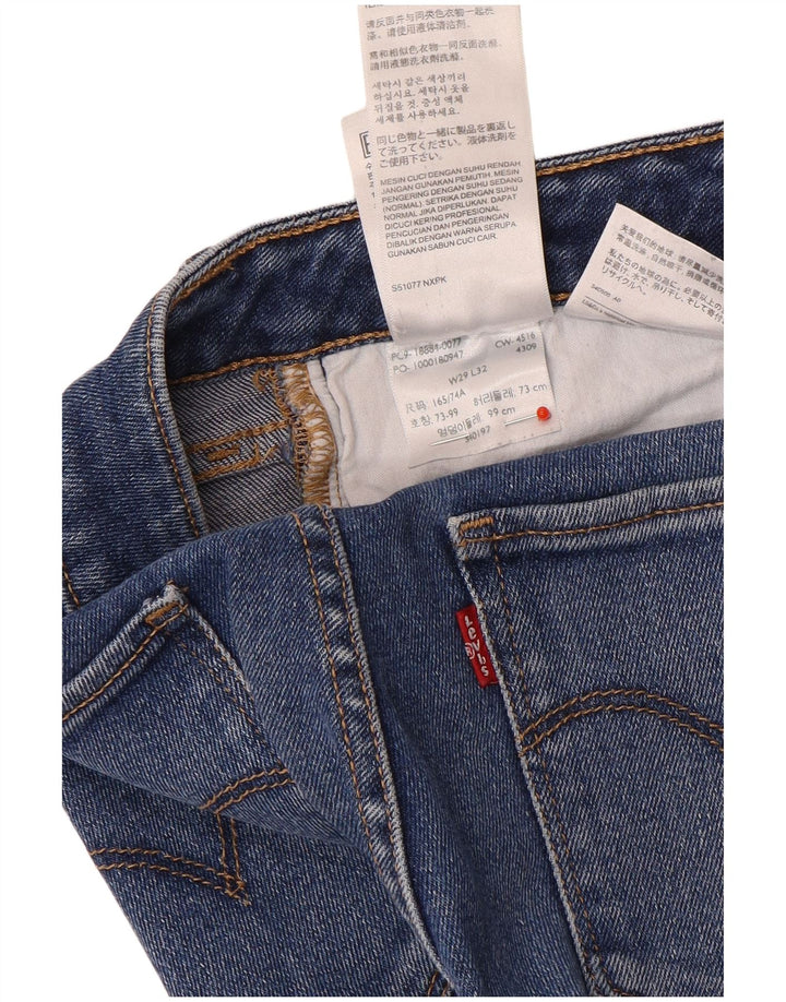 Jeans Levi's 712 Slim da donna W29 L32 in cotone blu