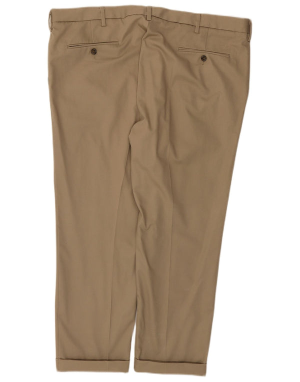 Pantaloni chino da uomo dalla vestibilità classica Dockers W42 L26 in cotone beige