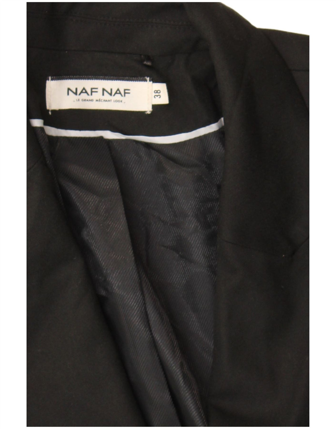 Giacca blazer doppiopetto da donna Naf EU 38 media nera