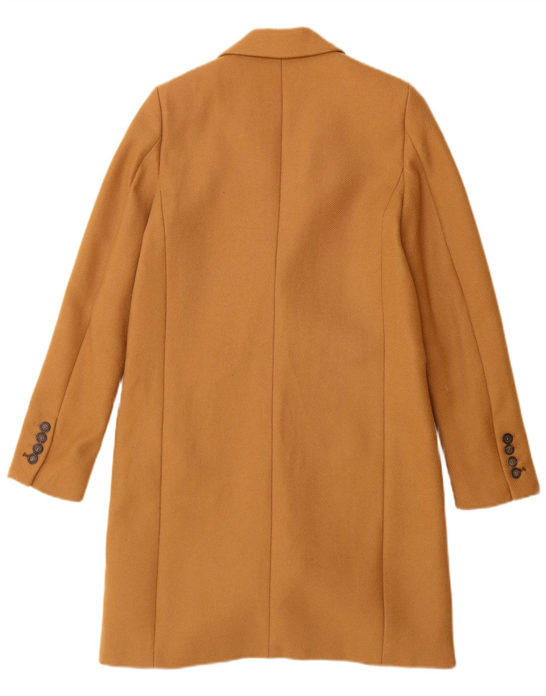 Cappotto Zara Donna UK 6 XS Marrone Lana