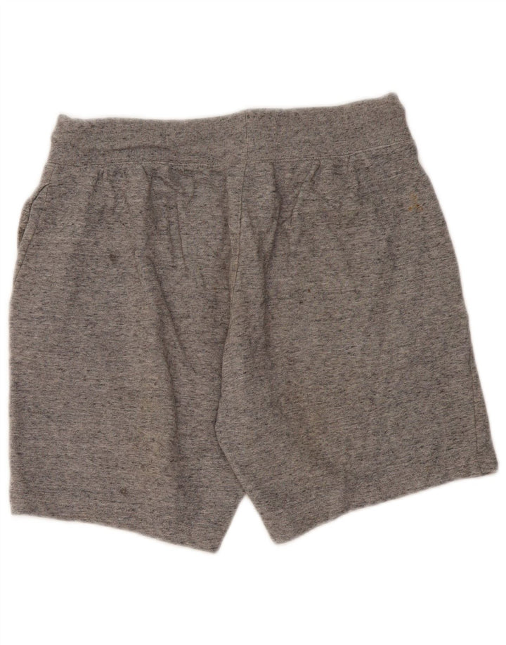 Pantaloncini sportivi da uomo Champion in cotone screziato grigio medio