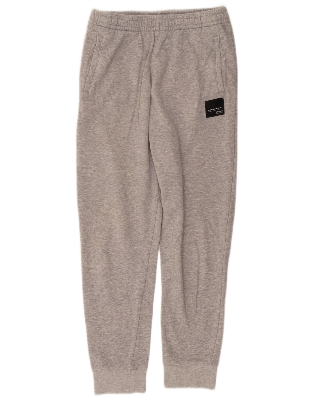 Pantaloni della tuta da ragazzo ADIDAS Joggers 13-14 anni in cotone grigio