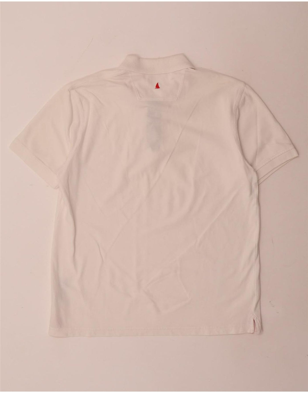 Polo da uomo MUSTO grande in cotone bianco
