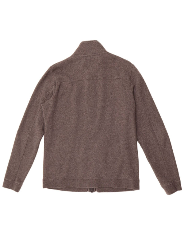 Giacca da ginnastica da uomo Nike Small in cotone chiazzato grigio