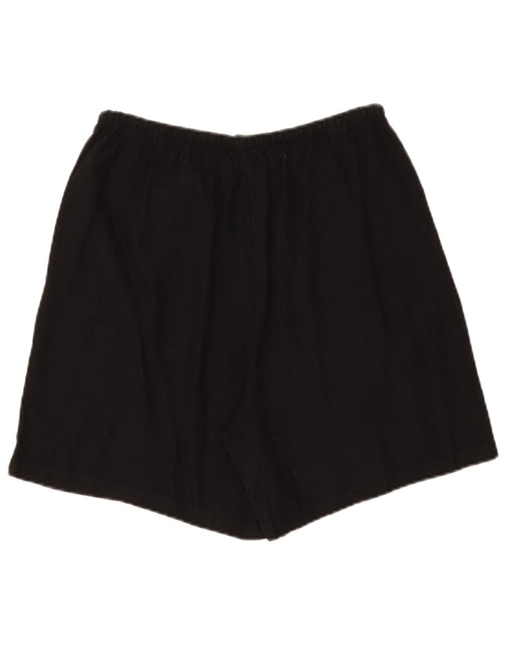 Pantaloncini chino da donna Marks & Spencer UK 10 piccoli W30 lino nero