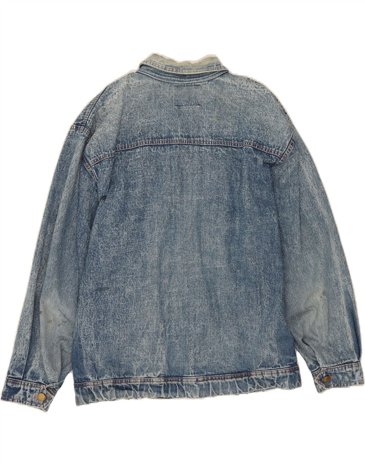 MONTANA Mens Denim Jacket UK 40 Large Blue Vintage MONTANA and Second-Hand MONTANA from Messina Hembry 