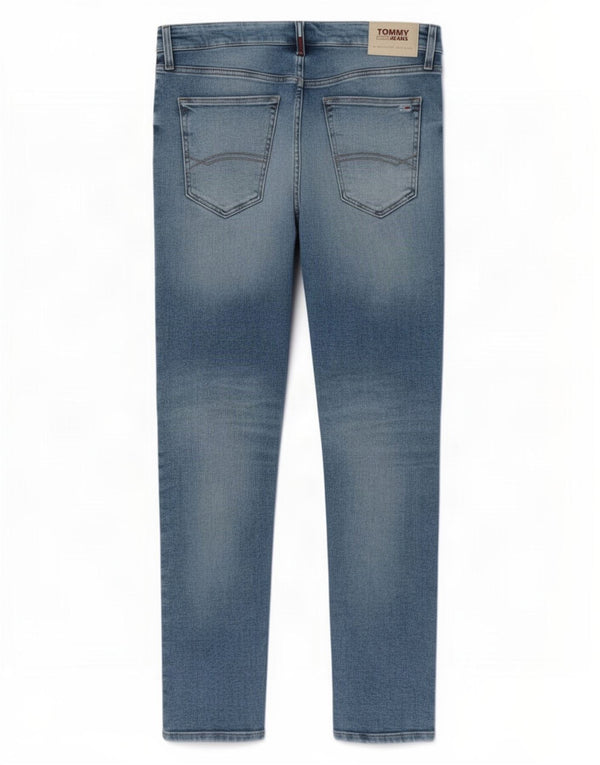 Tommy Hilfiger Mens Skinny Jeans W36 L31 Blue Cotton