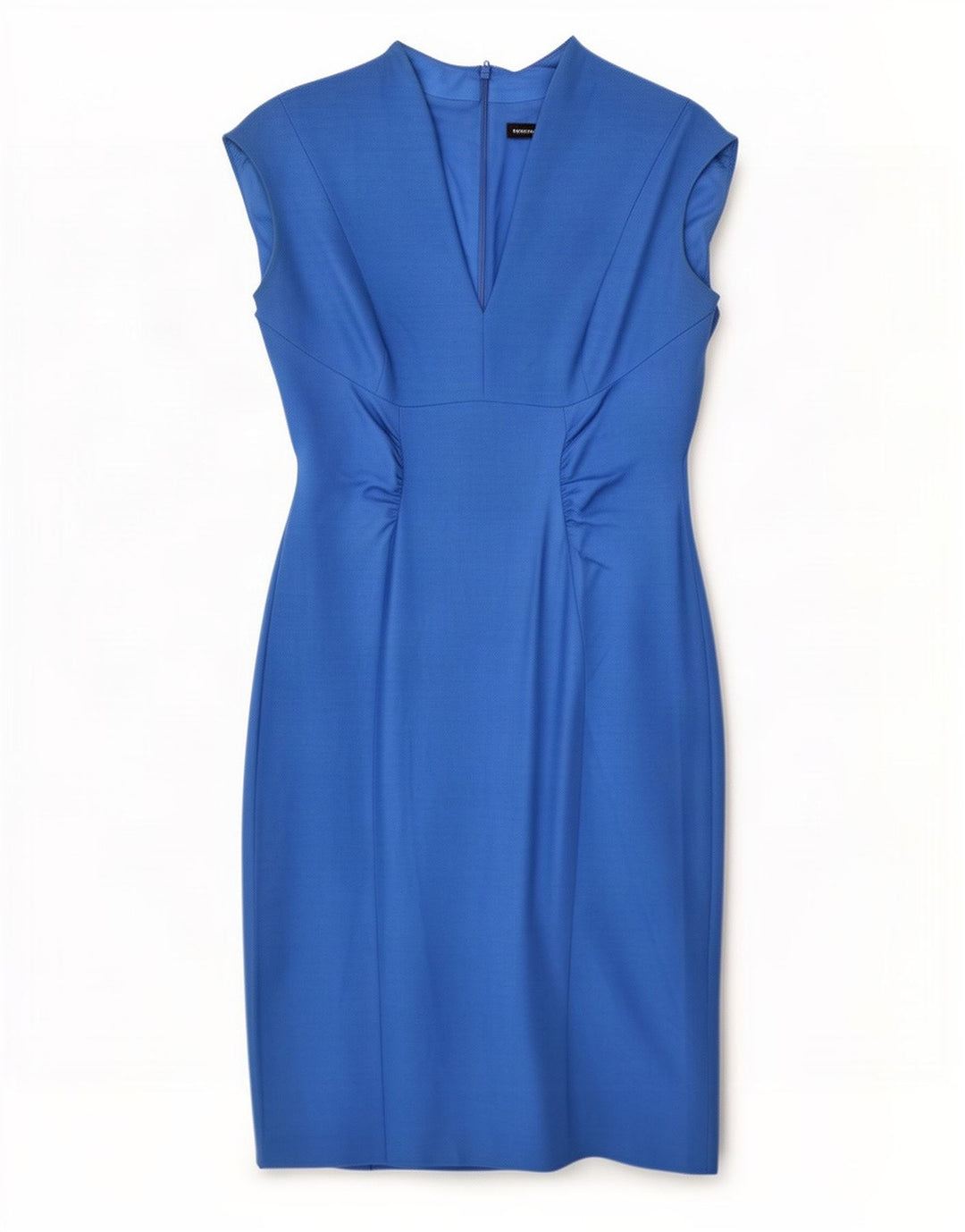 Abito tubino da donna Karen Millen UK 14 Viscosa blu medio